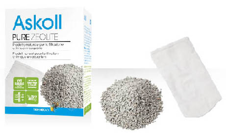 Askoll Askoll Pure Zeolite per filtrazione chimica in acquario 1 litro 750/800g 