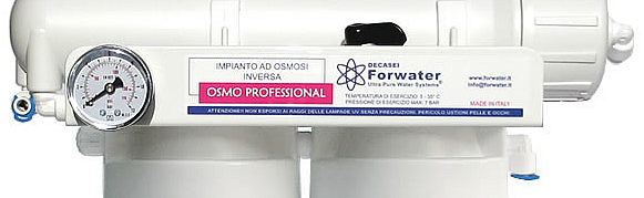 Forwater Impianto Osmosi Bicchieri OSMO HE 100GPD (390lt/g) 1:2 ad alta efficenza e meno consumo