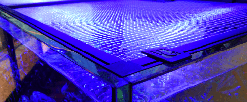 Red Sea Net Cover Rete con Telaio in alluminio di copertura per acquari fino a 120x80cm