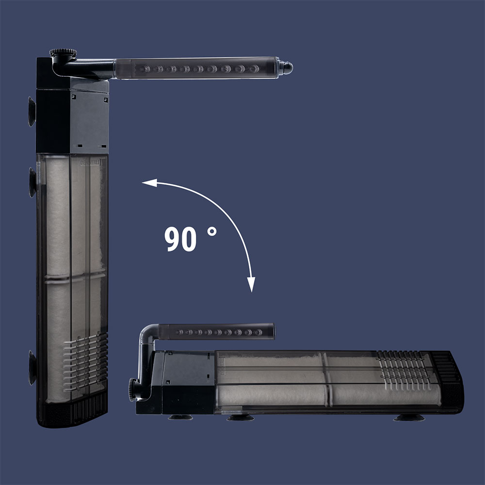 Dennerle Corner Filter 60 Filtro Interno angolare per 30-60Lt
