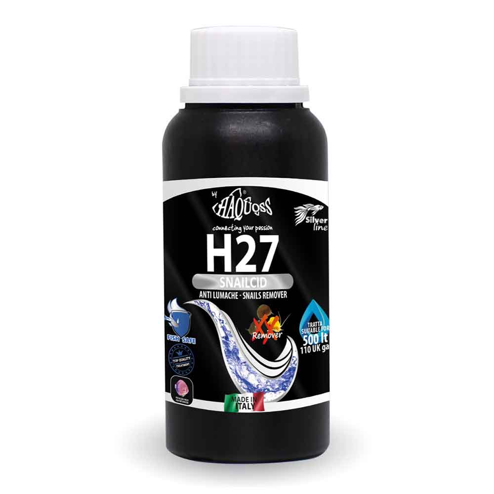 Haquoss H27 Snailcid Liquido antilumache acqua dolce 100 ml per 500 l