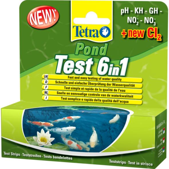 Tetra Pond Test 6in1 a Strisce