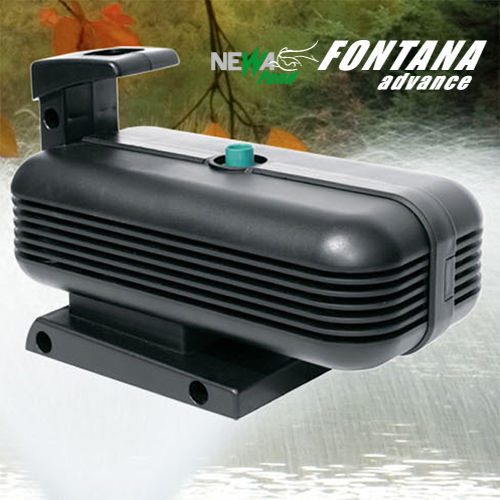 Newa Pompa Fontana adv 2300 con due uscite e giochi d'acqua 2300L/h