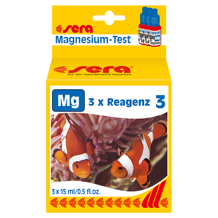 Sera Test MG (Magnesio) 3 x 15 ml del Reagente n.3