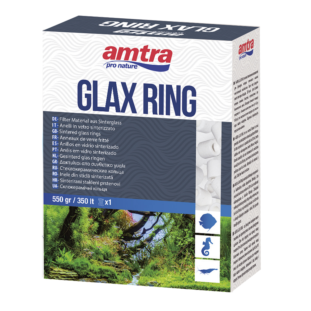Amtra Glax Ring Cannolicchi porosi in vetro sinterizzato 550gr 200m2