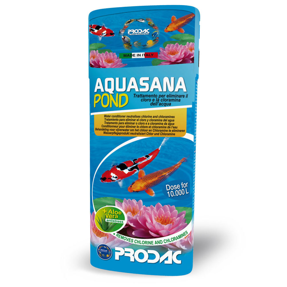 Prodac Aquasana Pond Biocondizionatore per laghetti 500ml tratta fino a 10000 litri