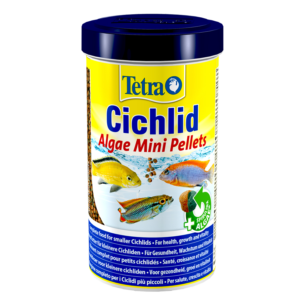 Tetra Cichlid Algae mini pellets 500ml 165g