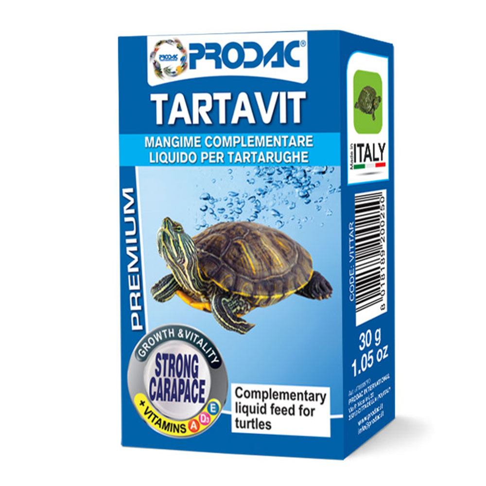 Prodac Tartavit Vitamine per Tartarughe in gocce 30 ml