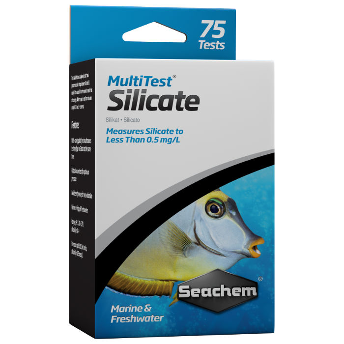 Seachem Multitest: Silicate 75 test