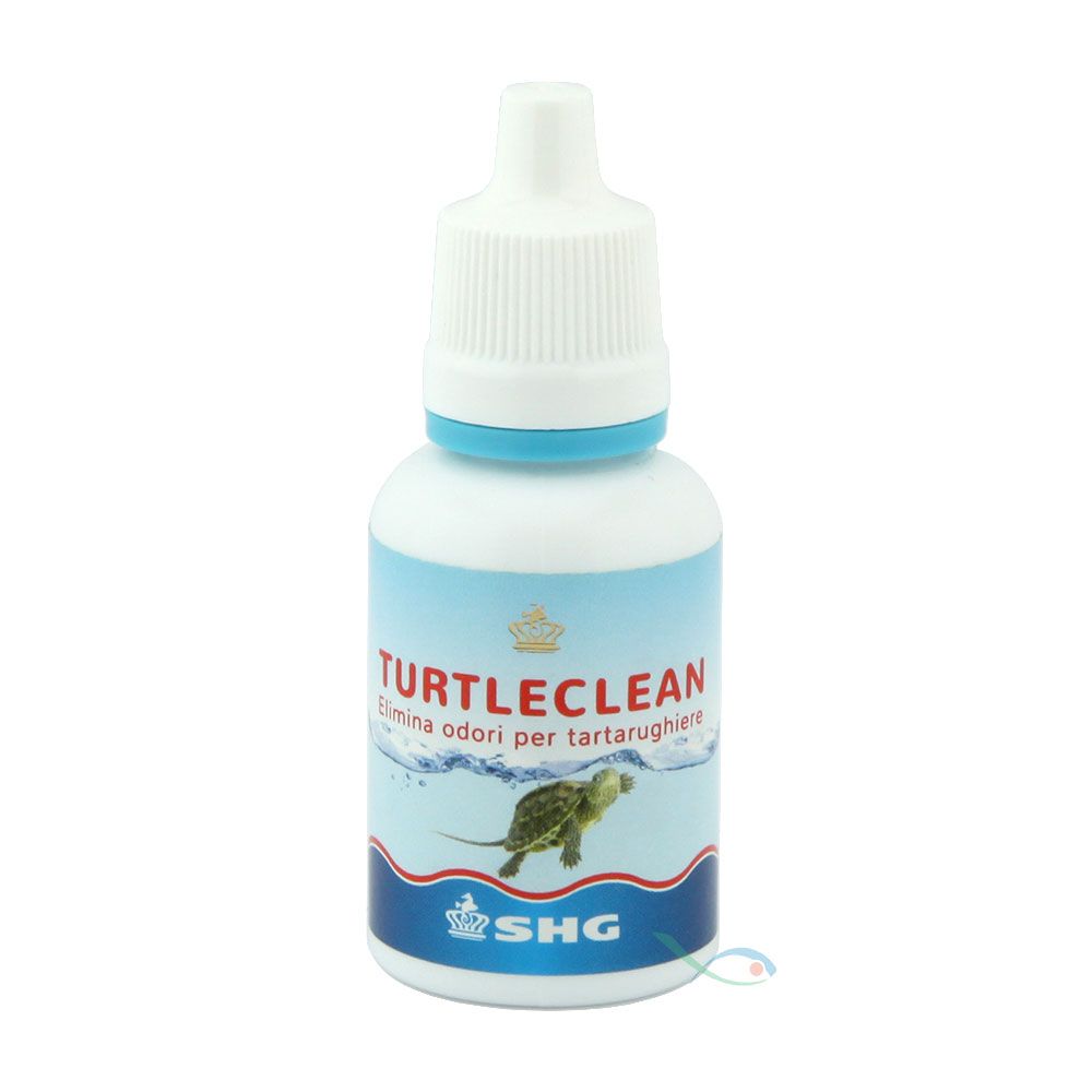 Shg Turtle Clean contro gli odori delle tartarughe 20ml per 100lt