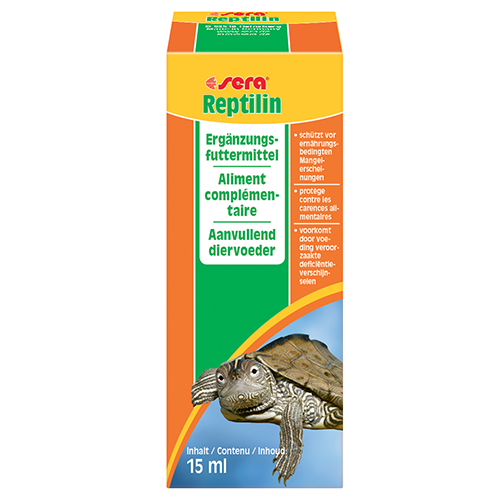 Sera Reptilin Vitamine per tartarughe e rettili in gocce 15 ml