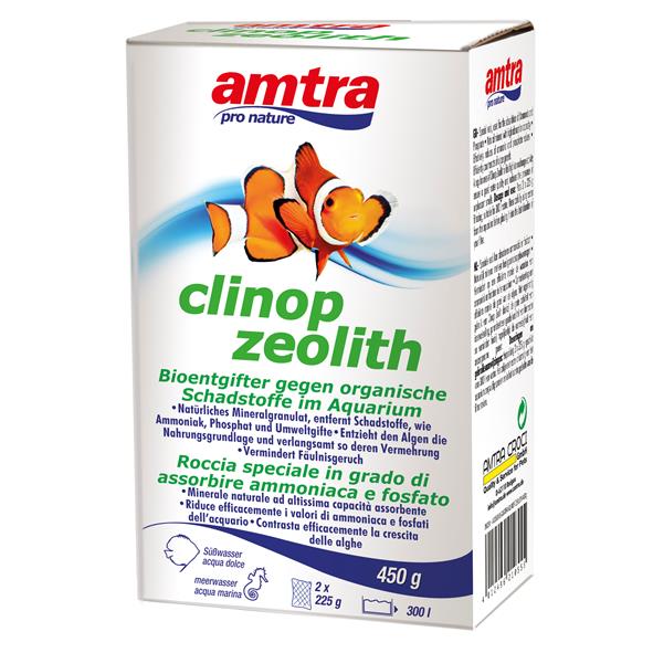 Amtra Clinop Zeolith contro sostanze organiche 450gr per 300Lt