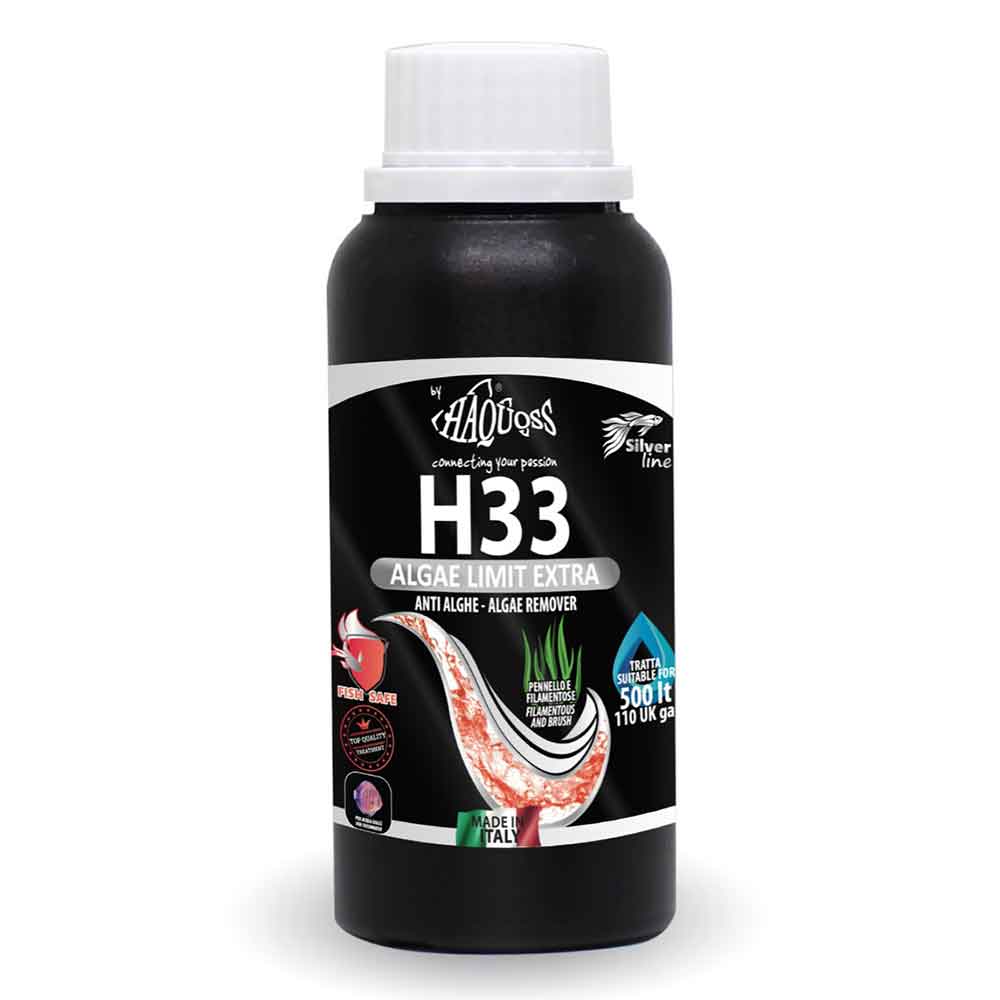 Haquoss H33 Algae Limit Extra antialghe per dolce 100ml per 500Lt