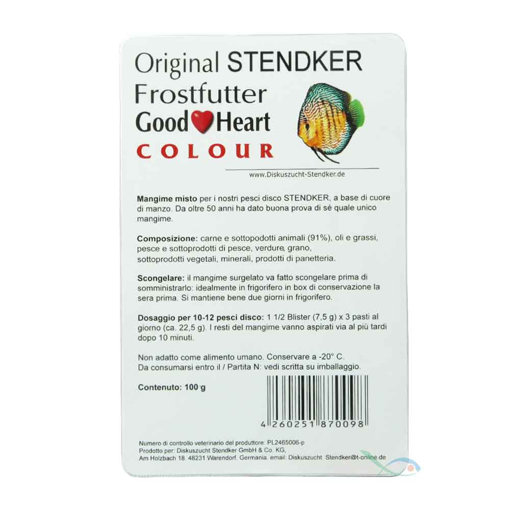 Stendker Good Heart Colour Pastone per Discus mangime congelato 100g