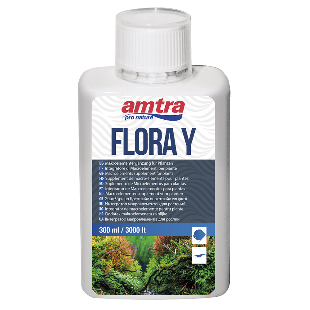 Amtra Flora Y Fertilizzante liquido Nitrato Fosfato Potassio 300ml