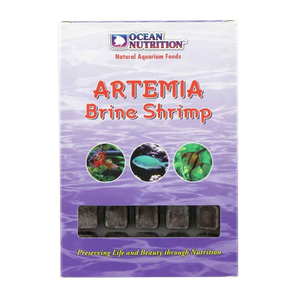 Ocean Nutrition Brine Shrimp Artemia mangime congelato 100g