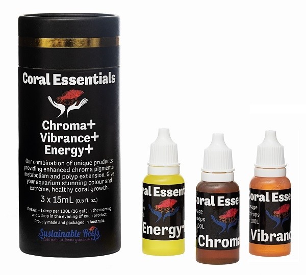 Coral Essentials Trio Chroma+ Vibrance+ Energy+ 3x15ml