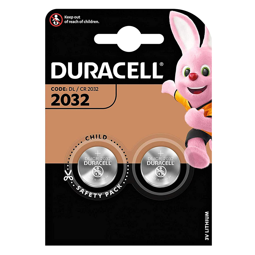 Duracell Batteria Pila 2032 3V confezione 2pz
