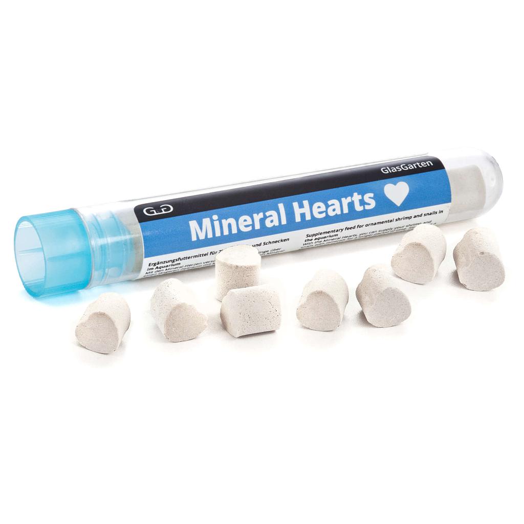 GlasGarten Mineral Hearts minerali per Gamberetti 8pz