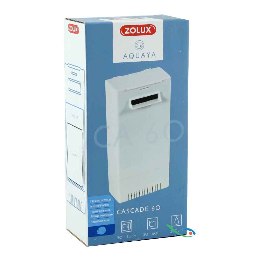 Zolux Aquaya Cascade 60 Filtro interno fino a 60l bianco