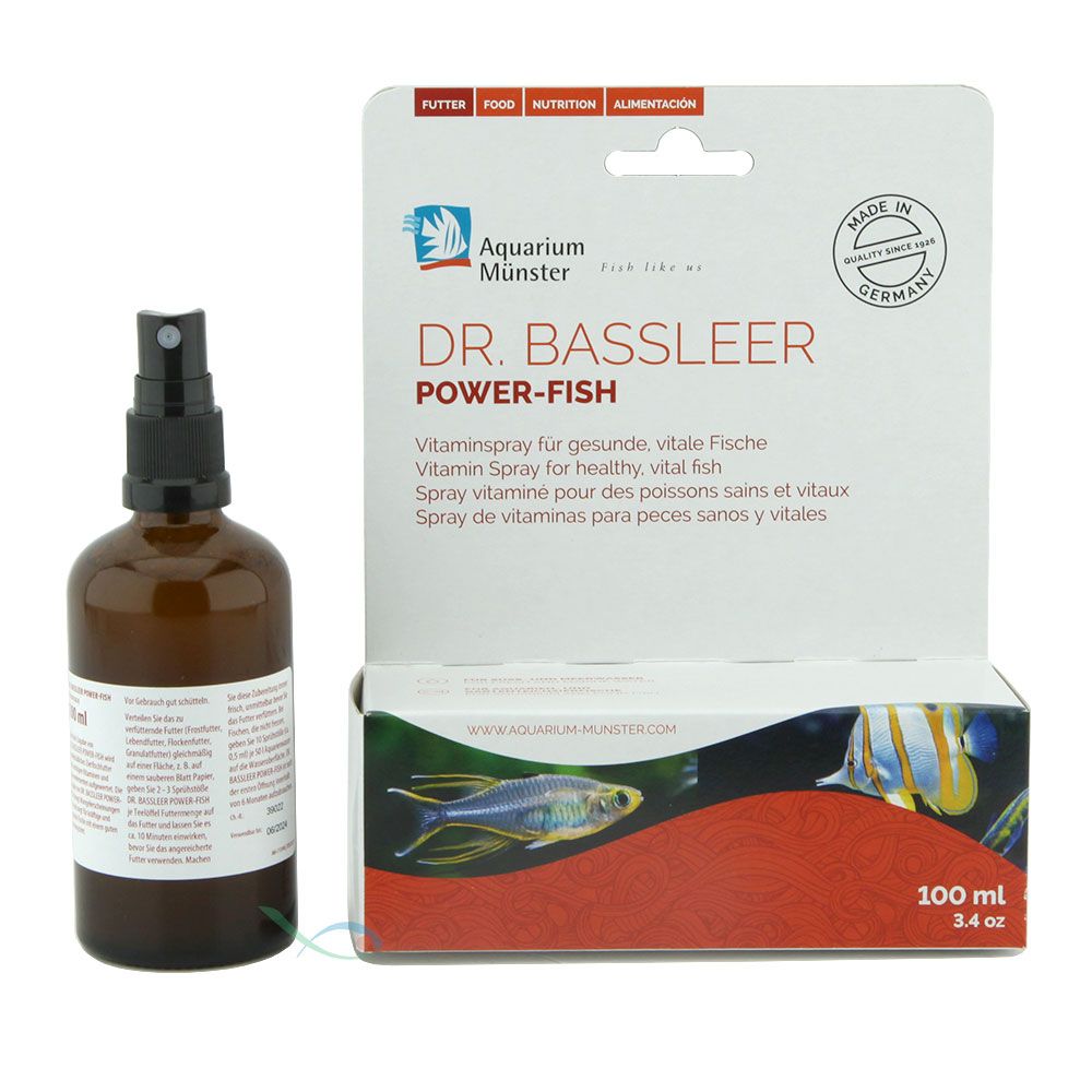 Aquarium Munster Dr. Bassleer Power Fish Vitamine per Pesci 100ml