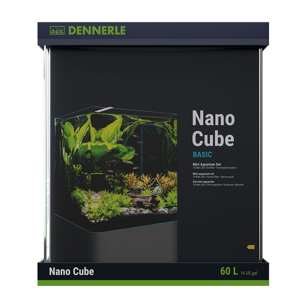 Dennerle Nano Cube Basic 60 Acquario 60Lt 38x38x43h cm