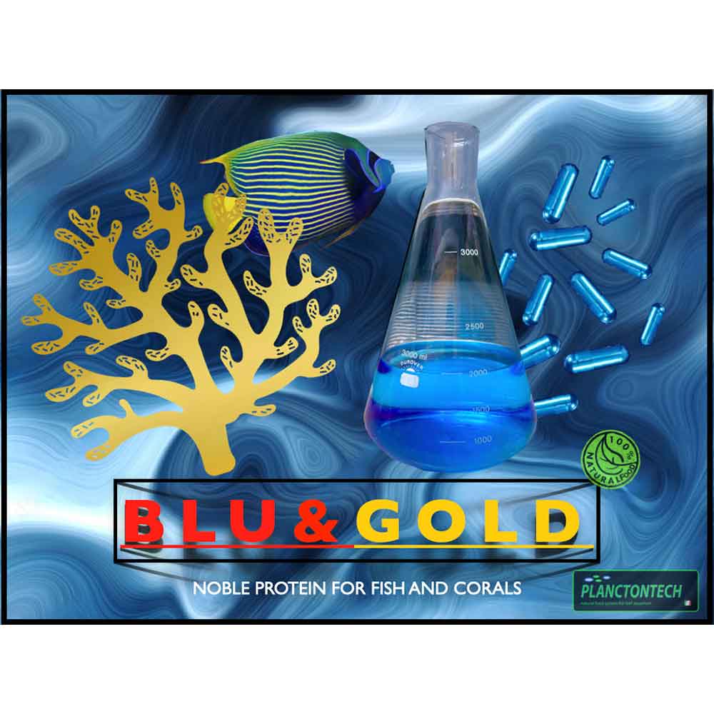 Planctontech 998 B&amp;G Kit Blu&amp;Gold Revolution Nutrienti Essenziali per Coralli