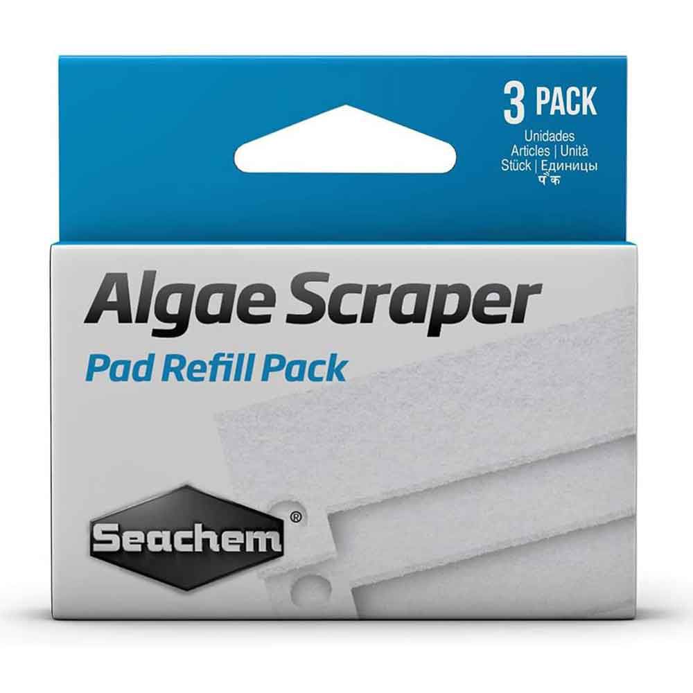Seachem Algae Scraper Pad Refill Pack 3pcs
