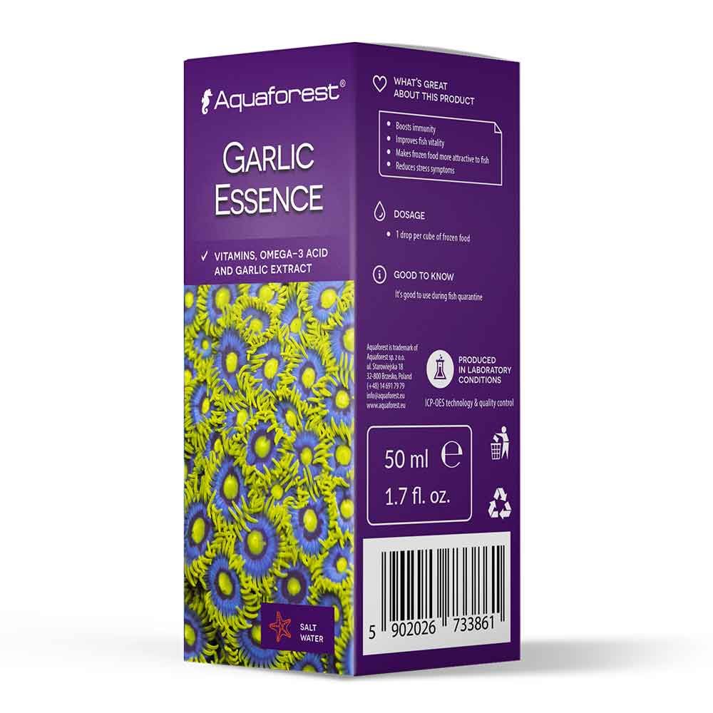 Aquaforest Garlic Oil/Essence Aglio Liquido con Vitamine e Omega3 per Pesci 50ml