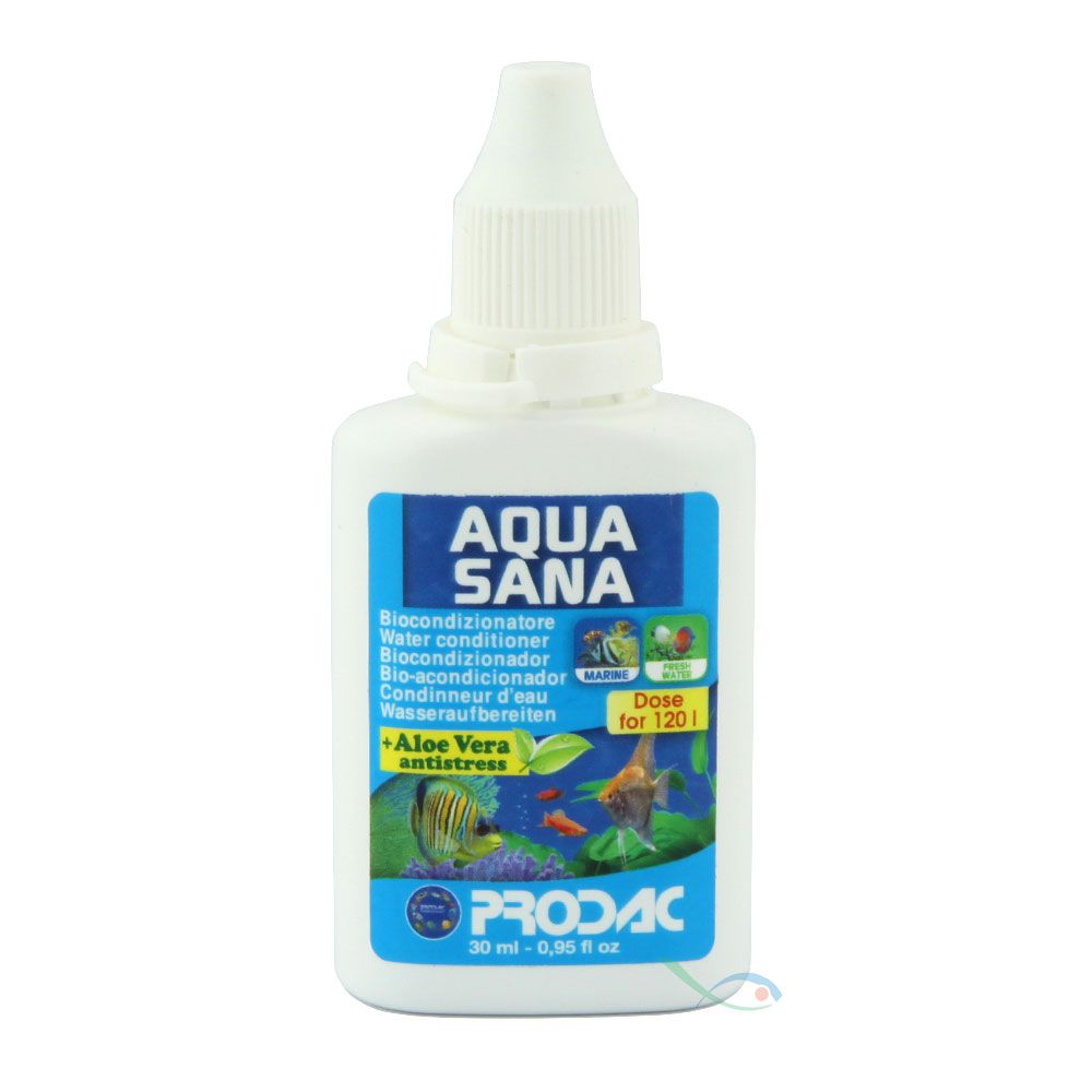 Prodac Aquasana Biocondizionatore 30ml per 120 Litri