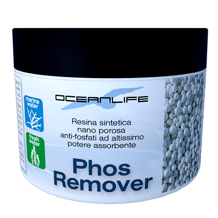 Oceanlife Phos Remover 250 ml resina antifosfati ad alta efficacia