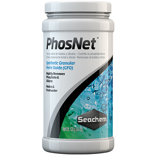 Seachem PhosNet Resina antifosfati/silicati per dolce e marino 125 g fino a 500 l