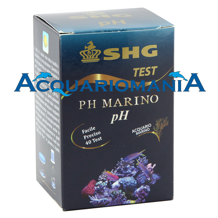 Shg Test PH Acidita  e Alcalinita  per acqua marina 40 misurazioni