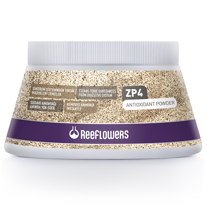 ReeFlowers ZP4 Antioxidant Powder Zeolite ingeribile per pesci 500ml 300g