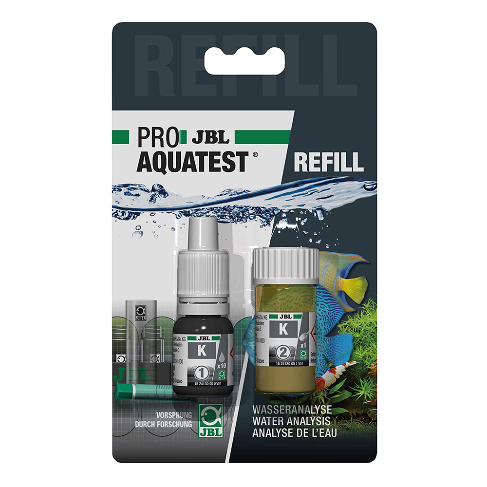 Jbl Pro Aquatest Ricarica Test K (Potassio) Acqua dolce 25 misurazioni