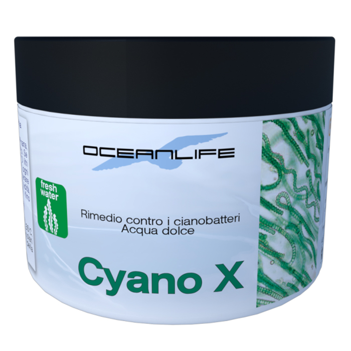 Oceanlife Cyano X Fresh Water per l'eliminazione dei cianobatteri 250ml 200g