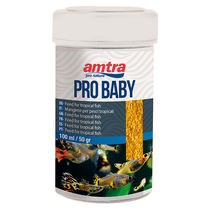 Amtra Pro Baby Mangime per avannotti con aglio minerali e amminoacidi 100ml 50g