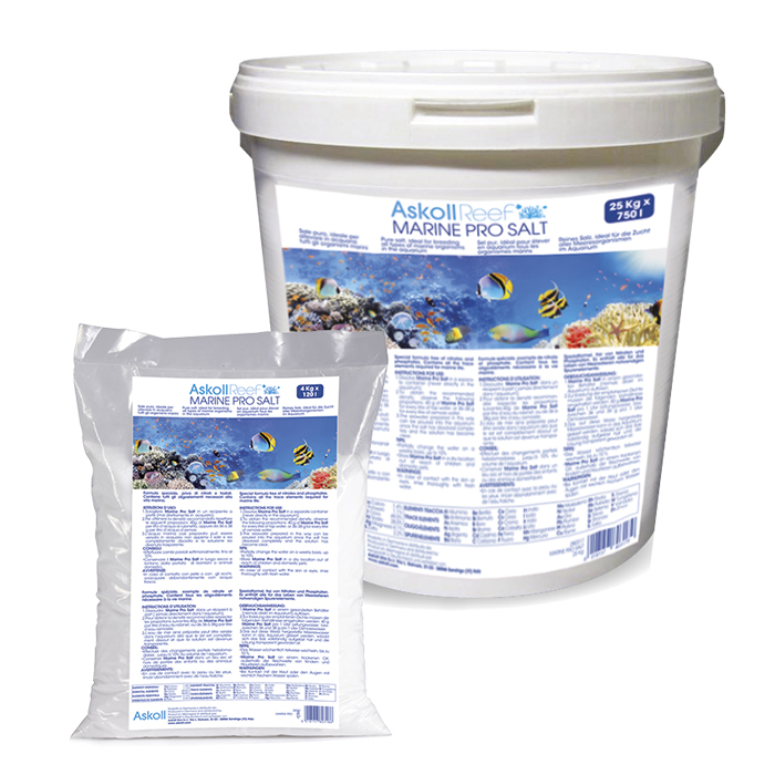 Askoll Reef Pro Salt Sale Marino in secchio da 25kg per 750 litri