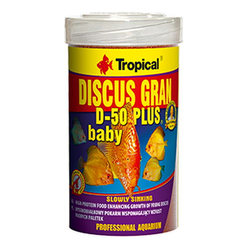 Tropical Discus Gran D-50 Plus Baby 100ml 52g