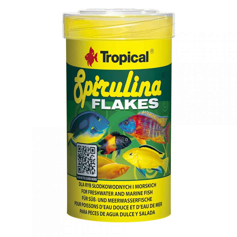 Tropical Spirulina Flakes 250ml 50gr