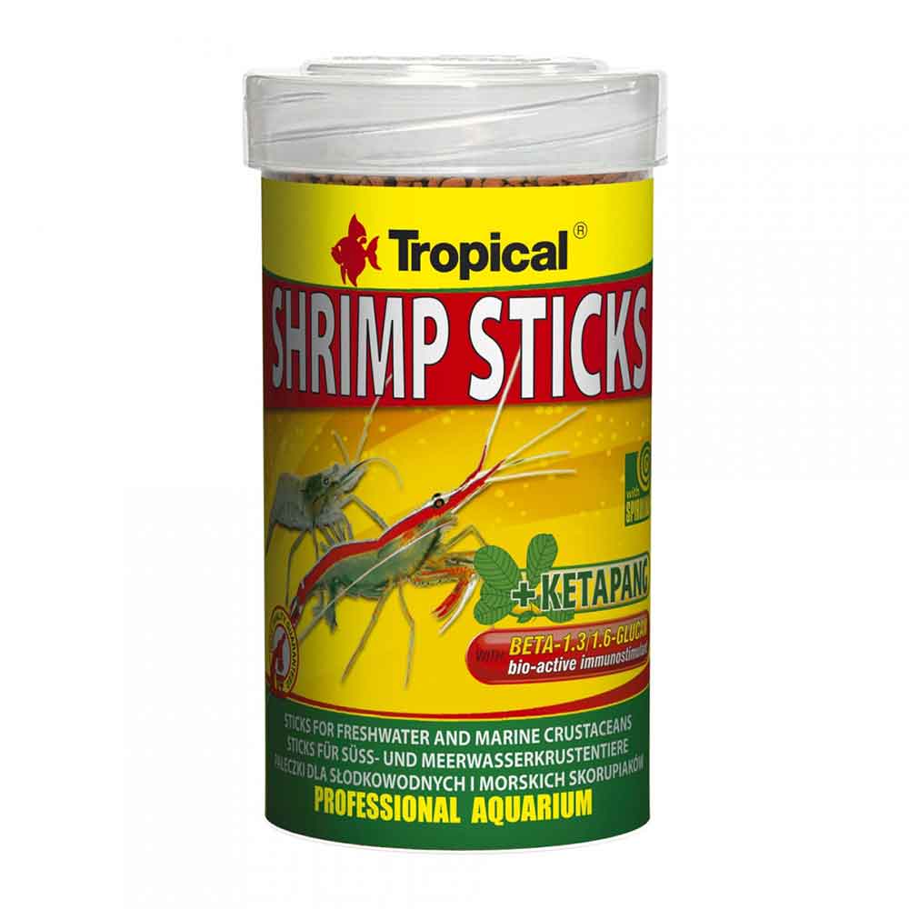 Tropical Shrimp Sticks per Gamberetti d'acqua dolce e marini 100ml 55gr