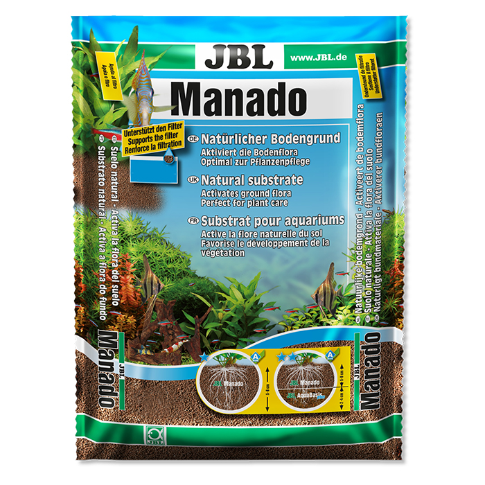 Jbl Manado 3 l Substrato per acquari da 12-25 l 30-40 cm