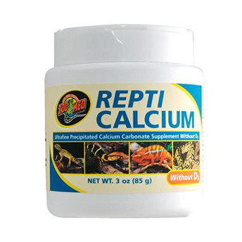 Zoomed Repti Calcium senza  Vitamina D3 85gr
