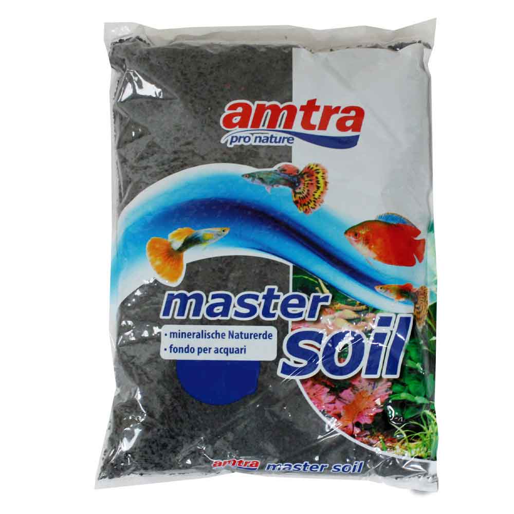 Amtra Master Soil Black Substrato Fertile per acquario 10Kg