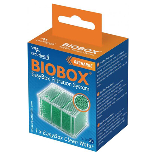 Aquatlantis Cartuccia Spugna Verde XS Antifosfati Antinitriti Antinitrati per Mini BioBox1/Mini BioBox2