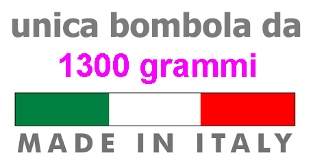 Bombola CO2 da 1300 gr. per acquario