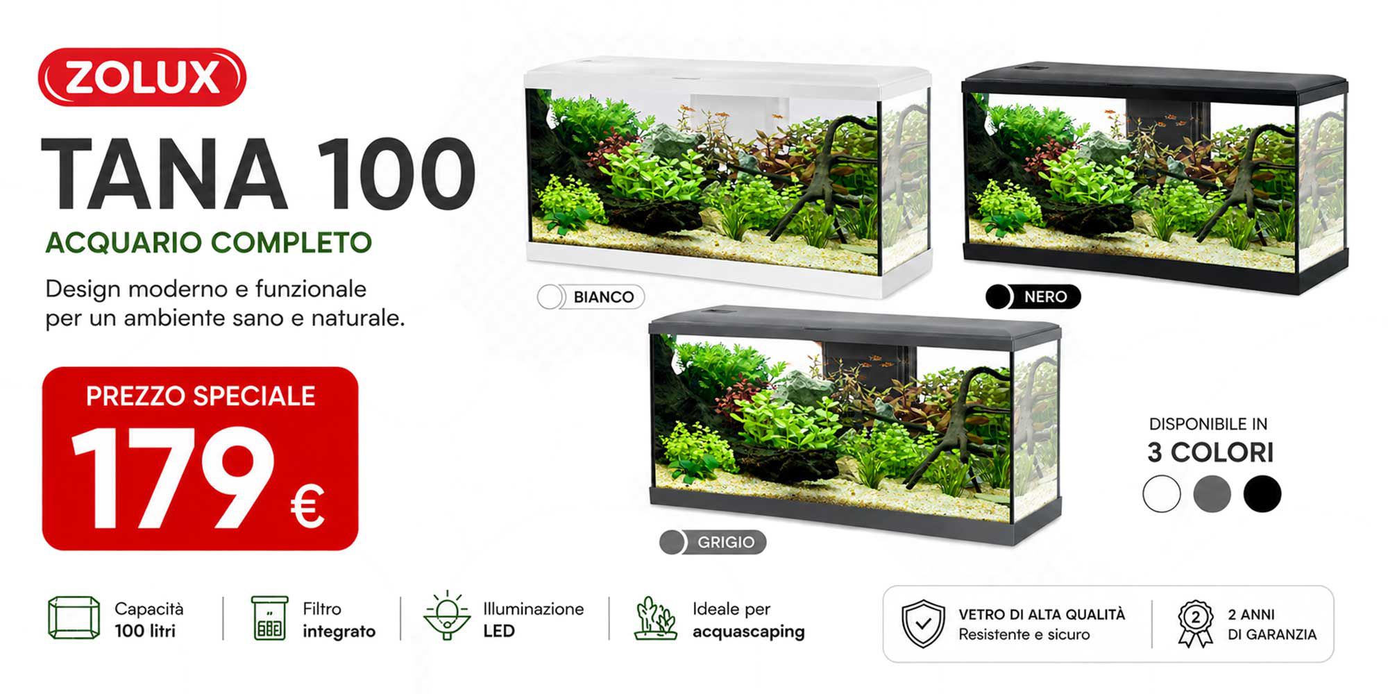 Acquariomania • Immagine e testo