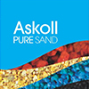 Askoll Pure Sand Midnight ghiaia circa 1mm per allestimento acquario 4Kg