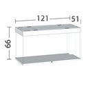 Juwel Acquario Rio 350 Litri LED Nero 121x51x66H cm