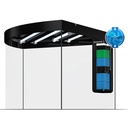 Juwel Acquario Trigon 350 Litri LED Nero mis. 123x87x65H cm